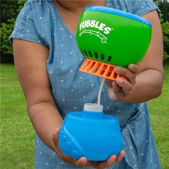 FUBBLES NO Spill Funfiniti Bubble Machine | Non Stop Bubbles | Pack of 1 - Picture 7 of 7